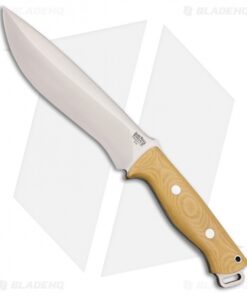 Bark River Knives Bravo Strike Force Knife Antique Ivory Micarta (6.75" Satin)