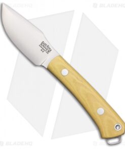 Bark River Knives Trailmate Fixed Blade Knife Antique Ivory Micarta (3" Satin)