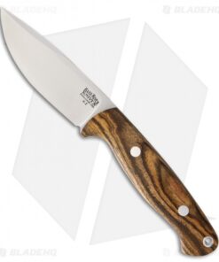 Bark River North Country EDC Fixed Blade Knife Bocote Wood (3.5" A-2)