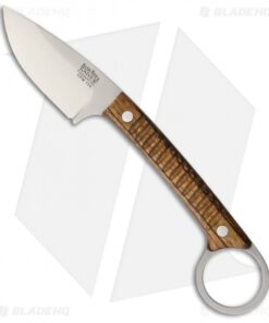 Bark River Ringtail Fixed Blade Knife Bocote Wood (2.5" Satin)