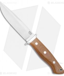 Bark River Sandstorm Fixed Blade Knife Natural Canvas Micarta (5" Satin)