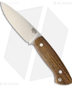 Bark River Santos Fixed Blade Knife Bocote Wood (4.125" Satin)