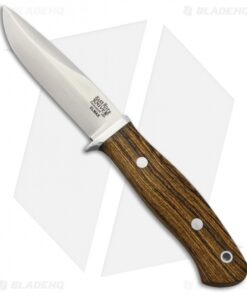 Bark River Snowy River Fixed Blade Knife Bocote Wood (3.75" Satin)