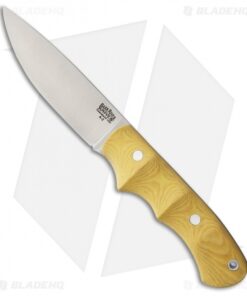 Bark River Trakker Companion Fixed Blade Antique Ivory Micarta (4.125" Satin)
