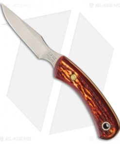 Bear & Son Caper Fixed Blade Knife Delrin Stag (3" Satin) SD42