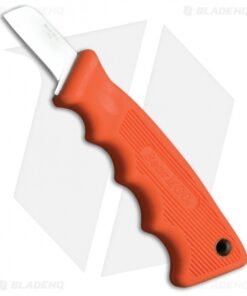 Bear & Son Powergrip Utility Orange Kraton Fixed Blade Knife (1.625" Satin) 4660