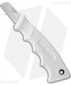 Bear & Son Powergrip Utility White Kraton Fixed Blade Knife (1.625" Satin)