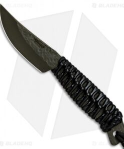 Behring Made Pro LT Caper Fixed Blade Knife Black (3.625" OD Green)