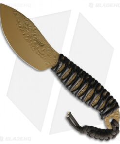 Behring Made Pro LT Nessmuk Fixed Blade Knife Black (3.25" Coyote Cerakote)