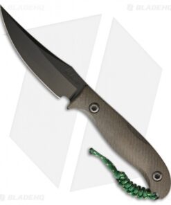 Behring Technical Uplander Fixed Blade Knife Black G-10 (3.5" Black Cerakote)