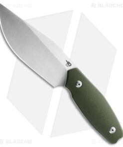 Bestech Knives Lignum Artis Fixed Blade Knife G-10 OD Green (4.75" Satin)