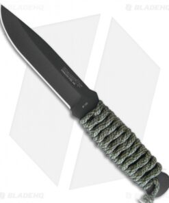 Black Fox Throwing Knife Gray/Green Cord (4.3" Gray) BF726