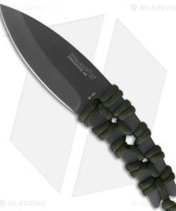 Black Fox Throwing Knife Gray/Green Cord (3.4" Gray) BF724