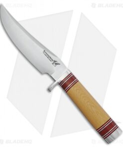 BlackJack Classic Model 127 Fixed Blade Knife Antique Ivory Micarta (6" Satin)