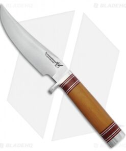 BlackJack Classic Model 127 Fixed Blade Knife Natural Micarta (6" Satin)