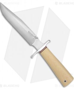 BlackJack Knives Classic Model 7 Fixed Blade Knife Full Ivory Micarta (7" Satin)