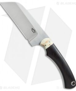 Boekoe Knives Aloe Chopper Fixed Blade Knife Ebony/Warthog Ivory (4.1" Satin)