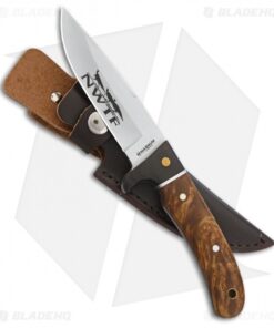 Boker Elk Hunter Fixed Blade Knife Rosewood/Micarta (4.25" Satin) 683NWTF