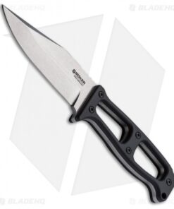 Boker GEK German Expedition EDC Fixed Blade Knife Black G-10 (4.5" Plain) 120646