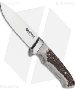 Boker Integral 2.0 Fixed Blade Knife Stag (4" Satin)