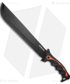 Boker Magnum Chainsaw Backup Straight Machete (11.5" Black) 02RY691