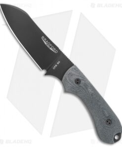 Bradford Guardian3 Sheepsfoot Fixed Blade Knife 3D Black (3.5" DLC M4)