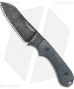Bradford Guardian3 Sheepsfoot Fixed Blade Knife Black Micarta (3.5" Nimbus M4)