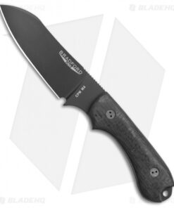 Bradford Guardian3 Sheepsfoot Fixed Blade Knife 3D Carbon Fiber (3.5" DLC M4)