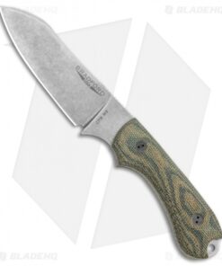 Bradford Guardian3 Sheepsfoot Fixed Blade Knife 3D Camo Micarta (3.5" SW M4)