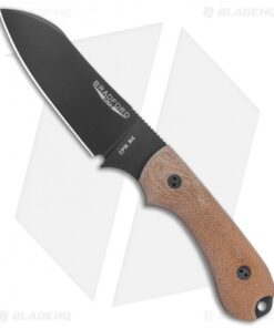 Bradford Knives 3D Natural Guardian 3 Sheepsfoot (3.5" Black DLC M4)