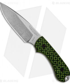 Bradford Knives Guardian3 Knife Toxic Green/Black G-10 (3.5" False Edge/N690/SW)