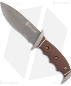 Browning Black Label Shadowfax Fixed Blade Knife Brown G-10 (4.625" Gray)