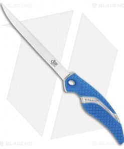Camillus Cuda Flex Fillet Fixed Blade Knife Blue (5.875" BeadBlast) 18831