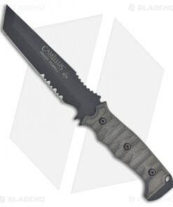 Camillus DAGR Fixed Blade Knife Gray G-10 (5.75" Black) CM19239