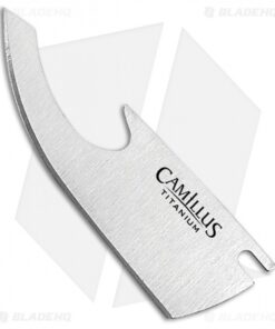Camillus TigerSharp Plain Replacement Blades for TigerSharp Titan Linerlock- 2pk