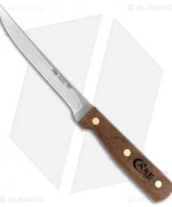 Case Cutlery Boning Fixed Blade Knife Walnut (6" Satin) 07315