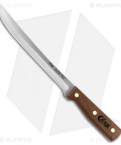 Case Cutlery Slicer Fixed Blade Knife Walnut (9" Satin) 07317