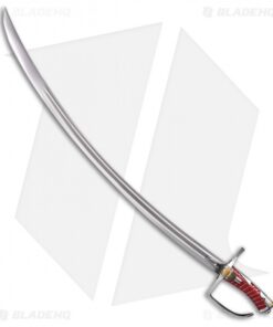 Cold Steel Polish Saber w/ Red Leather Scabbard (32" Satin) 88RPS