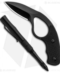 Colonel Blades NCO NoVz Fixed Blade Kit w/ Trainer & Pen (2.5" Black)