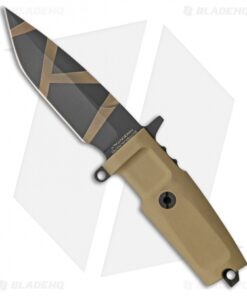 Extrema Ratio Col Moschin C Fixed Blade Knife Tan Forprene (4.25" Black)