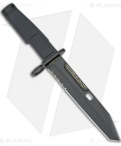 Extrema Ratio Fulcrum Bayonet MIL Fixed Blade Knife (7" Black Serr)