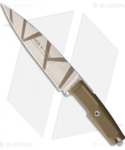 Extrema Ratio Psycho 19 Fixed Blade Knife Tan Forprene (7.875" Tan Camo)