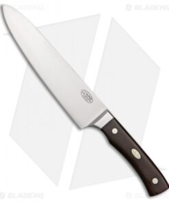 Fallkniven CMT Chefs Alpha Fixed Blade Knife Maroon Micarta (8" Satin)