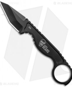 Flagrant Beard Havoc Neck Knife Black (2.5" Black)