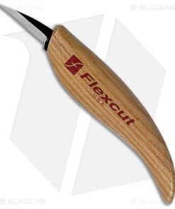 Flexcut Detail Carving Knife Blond Ash Hardwood (1.50" Two-Tone) KN13