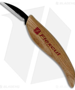 Flexcut Roughing Knife Carving Tool Blond Ash Hardwood (2" Two-Tone)
