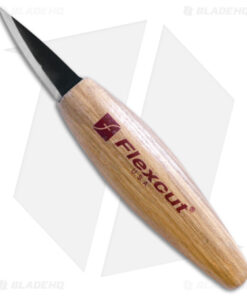 Flexcut Skewed Detail Knife Blond Ash Wood (1.75 Black)