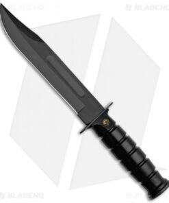 Fox Knives Military Explorer Fixed Blade Knife Black ABS (7.3" Black) 691/18
