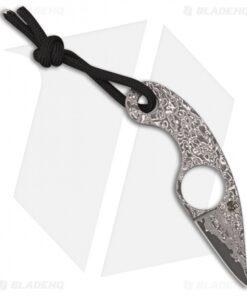 Fred Perrin La Mini Griffe Fixed Blade Knife Damascus (1.375" Damascus)