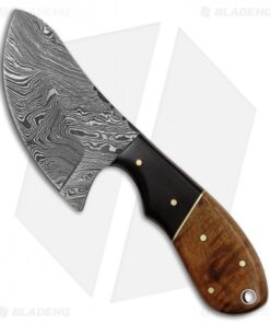 Tallen Damascus Butcher Fixed Blade Knife (3" Damascus) DM1062